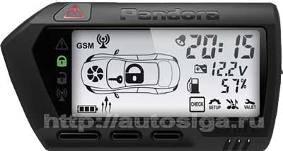 Pandora DX 70. Жидкокристаллический брелок Pandora DX 70. Жидкокристаллический брелок