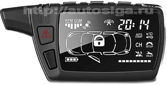 Брелок Pandora DXL 5000 New