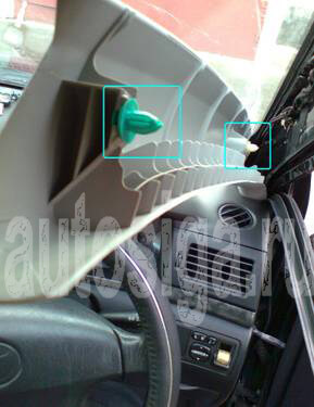 Карта монтажа автосигнализации Starline А91 на Fielder 2007 Карта монтажа автосигнализации Starline А91 на Fielder 2007