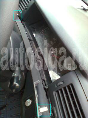 Карта монтажа автосигнализации Starline А91 на Fielder 2007 Карта монтажа автосигнализации Starline А91 на Fielder 2007